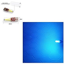 1 TAKIM 12V T10 DİPSİZ LED BUZ MAVİ ROOF LED ICE BLUE (ISINMA YAPMAZ)