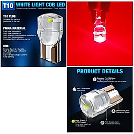 PROFESSIONAL T10 LED RED T10 LED DİPSİZ AMPUL PROFOSYONEL COPILOT SERİ KIRMIZI