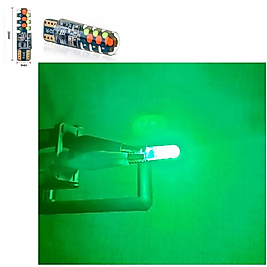 1 TAKIM T10 DİPSİZ AMPUL 12V RGB SILICON ÇOK RENKLİ (RGB DİPSİZ AMPUL)