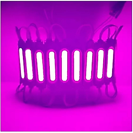 ( 10 X ADET ) 1 SET SIRA 12V MODÜLER LED MOR (PURPLE)
