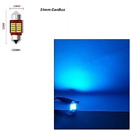 .QUALITY. (2 ADET) 1 SET CANBUS FESTOON I SERİ 31MM SOFİT LED AMPUL BUZ MAVİ (ICE BLUE)