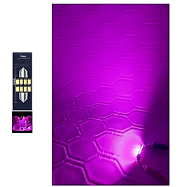 PURPLE FESTOON SOFİT 31MM LED AMPUL 8 LED MOR ( PURPLE )