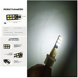 ( 2 X ADET ) 1 TAKIM WINDOWS LED T10 DİPSİZ AMPUL BEYAZ (DİPSİZ LED T10 WHITE)