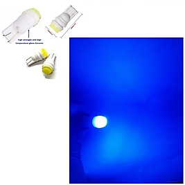 ( 4 X ADET)  1 SET T10 LED DİPSİZ AMPUL 12V PORSELEN&SERAMİK BLUE (0°ISINMA&PORSELEN ZEMİN)