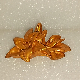 ( 8 X ADET ) 1 SET CONCEPT GOLDEN COLOUR LILY SEHPA & TV ÜNİTESİ SÜSÜ