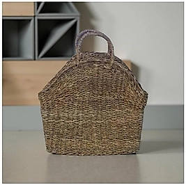 HASIR ÖRGÜ KİTAP & GAZETE EV DİZAYN & DEKORASYON SEPETİ