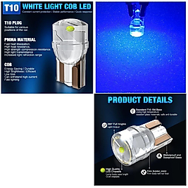 PROFESSIONAL T10 LED BLUE T10 LED DİPSİZ AMPUL PROFOSYONEL COPILOT SERİ MAVİ