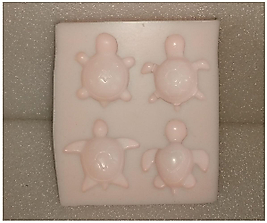 TURTLE FAMILY SİLİKON KALIP ALÇI&EPOKSİ REÇİNE&MUM&SABUN&KİL&TAKI ÜRÜNLERİ EL SANATLARI