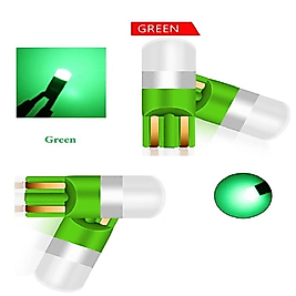 (4XADET) 1 SET T10 LED 12V THERMO CERAMIC YEŞİL DİPSİZ AMPUL THERMO CERAMIC SERİ GREEN