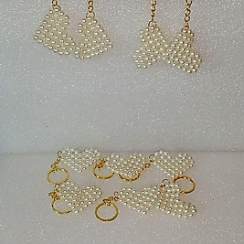 ( 10 ADET ) 1 PAKET HEART OF PEARLS GÜNLÜK KULLANIM ANAHTARLIK SETİ