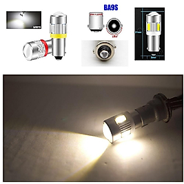 ( 2 X ADET ) 1 TAKIM T4 53 & H6 LED AMPUL GÖSTERGE GÜNDÜZ SÜRÜŞ PARK AMPULU LED BEYAZ (WHITE)