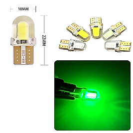 ( 5 X ADET ) 1 SET LED T10 DİPSİZ AMPUL 12V SILICON CANBUS SMD LED SİLİKA GREEN (DİPSİZ AMPUL SİLİKON LED YEŞİL)