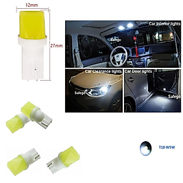 1 TAKIM PROFESSIONAL T10 LED WHITE T10 LED DİPSİZ AMPUL 3D SUGAR BEYAZ