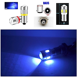 ( 2 X ADET ) 1 TAKIM T4 53 & H6 LED AMPUL GÖSTERGE GÜNDÜZ SÜRÜŞ PARK AMPULU LED MAVİ (BLUE)