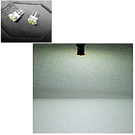 ( 2 X ADET ) 1 TAKIM CANBUS 8 KARE LED T10 DİPSİZ AMPUL BEYAZ (DİPSİZ LED T10 WHITE)