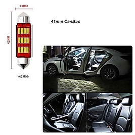 .QUALITY. (2 ADET) 1 SET CANBUS FESTOON I SERİ 41MM SOFİT LED AMPUL BEYAZ (WHITE)