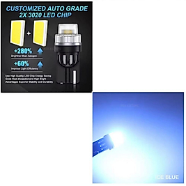 1 TAKIM BOTTOMLESS BULB 12V SPECIAL SERIES T10 ICE BLUE (ÖZEL SERİ DİPSİZ AMPUL BUZ MAVİ)