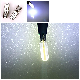 ( 2 X ADET ) 1 TAKIM  PROFESSIONAL T10 LED WHITE T10 LED DİPSİZ AMPUL 12 SMD CHIP SERİ BEYAZ