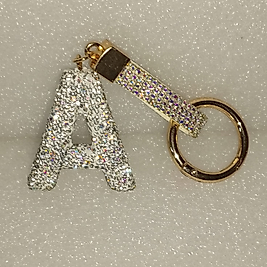 DIAMOND HARF ANAHTARLIK GÜNLÜK KULLANIM PIRLANTA IŞILTISI