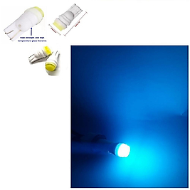 ( 4 X ADET)  1 SET T10 LED DİPSİZ AMPUL 12V PORSELEN&SERAMİK ICE BLUE (0°ISINMA&PORSELEN ZEMİN)