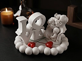 1 SET CONCEPT I LOVE MY FAMILY EV DEKORASYON AKSESUAR (MARBLE LOOK)