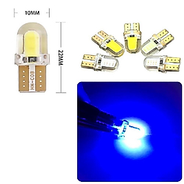 ( 5 X ADET ) 1 SET LED T10 DİPSİZ AMPUL 12V SILICON CANBUS SMD LED SİLİKA BLUE (DİPSİZ AMPUL SİLİKON LED MAVİ)