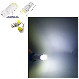 ( 4 X ADET)  1 SET T10 LED DİPSİZ AMPUL 12V PORSELEN&SERAMİK WHITE (0°ISINMA&PORSELEN ZEMİN)